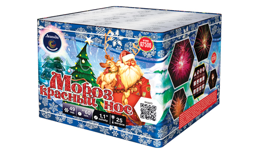  Батарея салютов Мороз Красный Нос  в Выборге